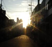 墨田区の下町の太陽